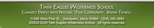 Twin Eagles Wilderness School eNewsletter