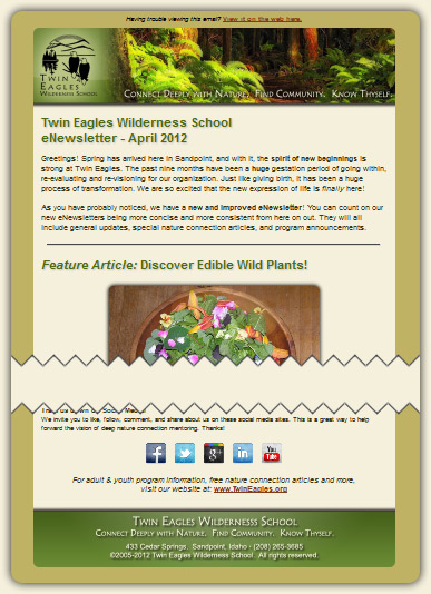 eNewsletter eNewsletter